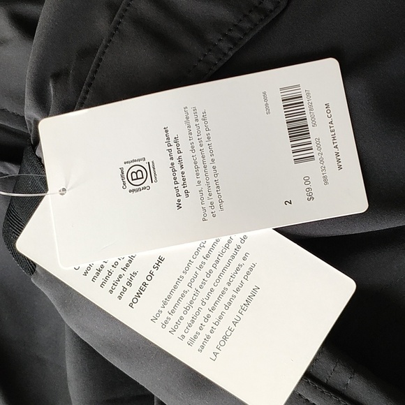 New Athleta Vienna Cargo Skort Size 2 - Picture 11 of 13